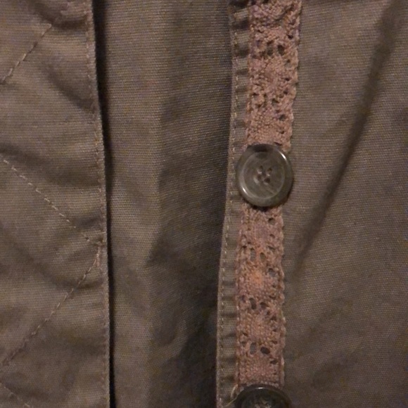 Green jean jacket - Picture 3 of 6